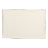 Waterverf bloesempatroon kussensloop (Achterkant-Links)