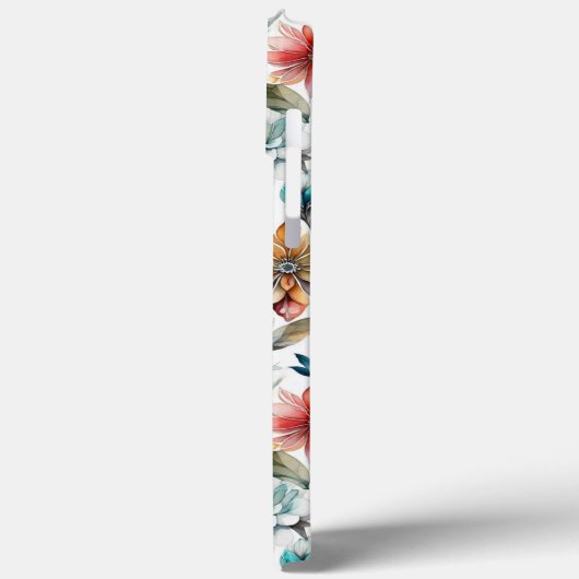 Waterverf bloesems Case-Mate iPhone case (Achterkant / Links)