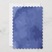 Waterverf bloesems uitnodiging (Achterkant)