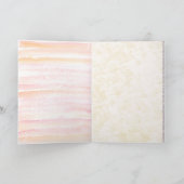 Waterverf bloesems worden goed Kaart (Binnen)