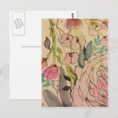 Waterverf blok 2 briefkaart (Voorkant / Achterkant)