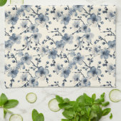 Waterverf Bloom Bloemen Handdoek (Gevouwen)
