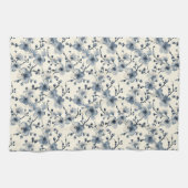 Waterverf Bloom Bloemen Handdoek (Horizontaal)