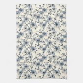 Waterverf Bloom Bloemen Handdoek (Verticaal)