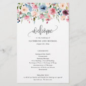 Waterverf Bloomgrens, papierprogramma Flyer (Voorkant)