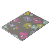 Waterverf Blooms Journal - Houtskool Notitieboek (Linkerzijde)