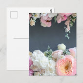 Waterverf Blooms Pattern Briefkaarten (Voorkant / Achterkant)