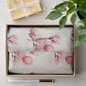 Waterverf Blossom - lossingspagina Weefselpapier Tissuepapier (Geschenk)