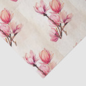 Waterverf Blossom - lossingspagina Weefselpapier Tissuepapier (Detail)