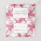 Waterverf Blossom Plaatskaartje (Buitenkant ongevouwen)