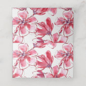 Waterverf Blossom Plaatskaartje (Binnenkant ongevouwen)