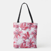 Waterverf Blossom Tote Bag (Achterkant)