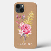 Waterverf blowers Gold persoonlijke Apple Iphone Case-Mate iPhone Case (Achterkant)