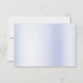 Waterverf Blue Baby Beer bedankje Bedankkaart (Achterkant)