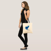Waterverf Blue Betta Fish Tote Bag (Voorkant (model))