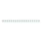 Waterverf Blue Bow Garland Kerst Grosgrain Lint (Voorkant)