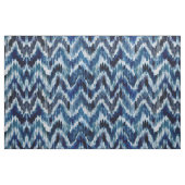 Waterverf Blue Chevron Ikat Stof (Yard (91,4 cm))