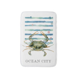 WATERVERF BLUE CRAB, BEACH TOWN, OCEAAN CITY BADMAT