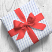 Waterverf Blue Diagonal Stripes Cadeaupapier