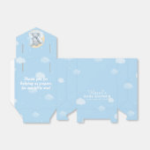 Waterverf Blue Elephant Boy Baby shower Hartelijk  Bedankdoosjes (Uitgevouwen)