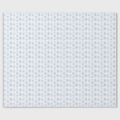 Waterverf Blue en White Ginger Jar Cadeaupapier (Vlak)