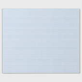 Waterverf Blue Floral Cadeaupapier (Vlak)