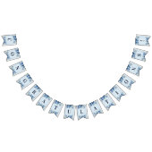 Waterverf Blue Flowers Bunting Flag Vlaggetjes (Alle)