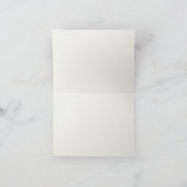 Waterverf Blue Hydrangea 80ste verjaardag Bedankkaart (Binnen)