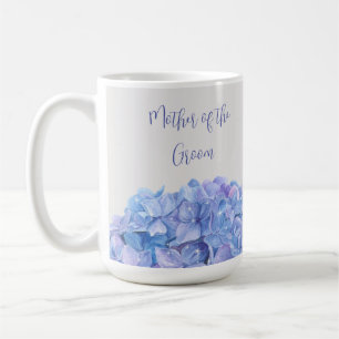 Waterverf Blue Hydrangea Bridal Party Koffiemok