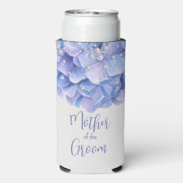 Waterverf Blue Hydrangea Pearl Seltzer Blikjeskoeler