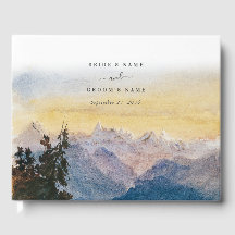 Waterverf Blue Mountains Pine Wedding