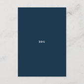Waterverf Blue Mountains Pine Wedding Informatiekaartje (Achterkant)