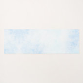 Waterverf Blue Sky op maat Yogamat (Achterkant (horizontaal))