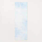 Waterverf Blue Sky op maat Yogamat (Achterkant)