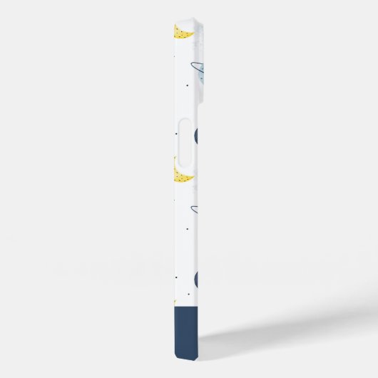 Waterverf Blue Space Planet Patroon Case-Mate iPhone Case (Achterkant / Rechts)