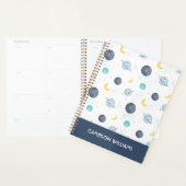 Waterverf Blue Space Planet Patroon Planner (Display)