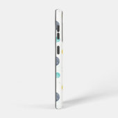 Waterverf Blue Space Planet Patroon Samsung Galaxy Hoesje (Rechterkant)