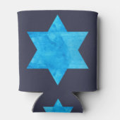 waterverf Blue Star van David Blikjeskoeler (Achterkant)
