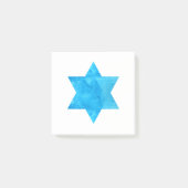 waterverf Blue Star van David Post-it® Notes (Voorkant)