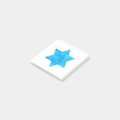 waterverf Blue Star van David Post-it® Notes (Schuin)