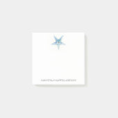 Waterverf Blue Starfish Post-it® Notes (Voorkant)