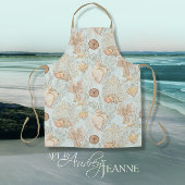 Waterverf Blue Tan Zee Schort