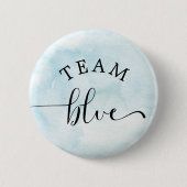 Waterverf Blue Team Blue Button (Voorkant)