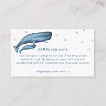 Waterverf Blue Whales Ocean Book for Baby