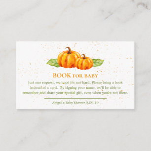 Waterverf Blue Whales Ocean Book voor Baby Informatiekaartje