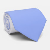 Waterverf Blue White Ombre Groom's Wedding Attire Stropdas (Opgerold)