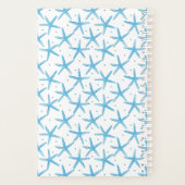 Waterverf Blue Zee Stars Patroon Planner (Achterkant)