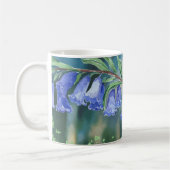 Waterverf Bluebells en Chickadee Koffiemok (Links)