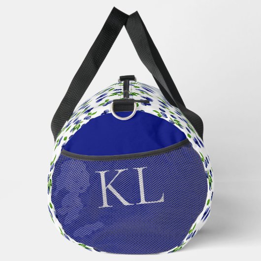 Waterverf Blueberries Pattern Berry Aangepast Plunjezak (Rechts)