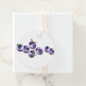 Waterverf Blueberries String Label (In situ)